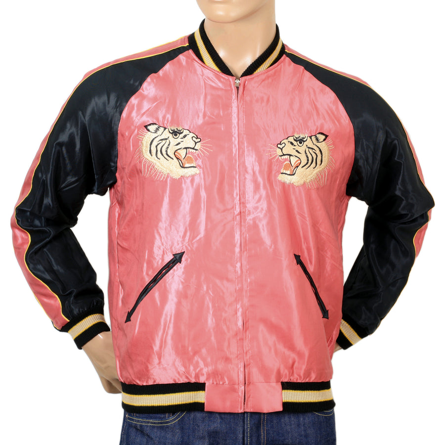 Fully Reversible Tiger Embroidered TT13756 Souvenir Jacket TOYO7526A